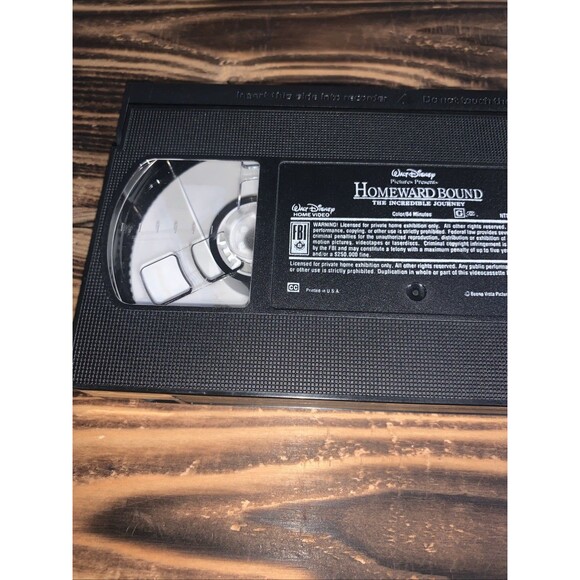 Homeward Bound: The Incredible Journey (1993) VHS | Michael J Fox *** Not Tested - Picture 8 of 9